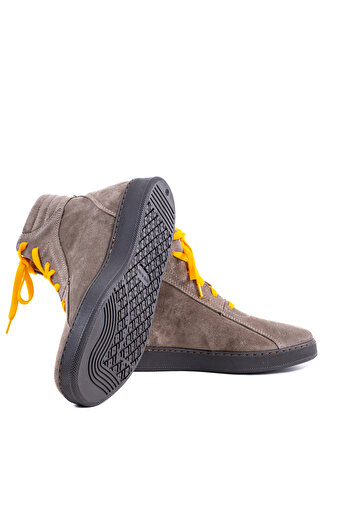 Duca di Morrone Men's Sneakers, Suede Leather, Waterproof,