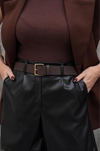 Desre Moda Thick Ancient Buckle Women's Belt Trouser Belt Jeans Belt Coat Belt Shirt Belt