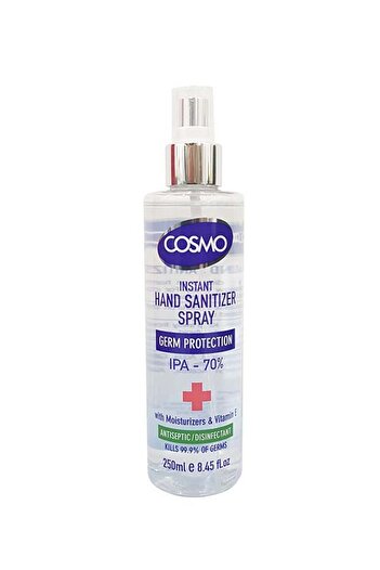 Cosmo Instant Hand Sanitizer Spray 250ml