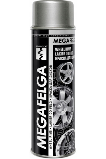 Other Deco Color MEGAFELGA spray silver RAL9006 for rims and hubcaps 500ml