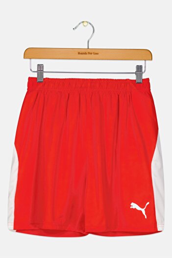 Puma Kids Boy Sportswear Fit Training Shorts, Red