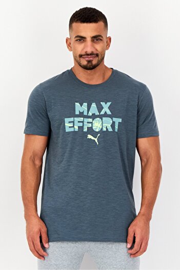Puma Men Sportswear Fit Short Sleeves Training T-Shirt, Grey