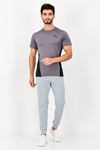 Puma Men Sportswear Fit Short Sleeve Outdoor T Shirt, Grey