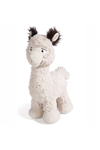 Malvys Malvys® Plush Toy – White Llama “Luma” 25 cm, Soft and Fluffy, Cute Toy for Children