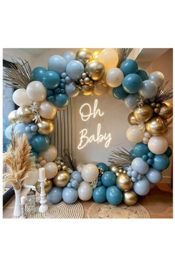 OEM Birthday Balloon Arch Set 151 pcs, Premium
