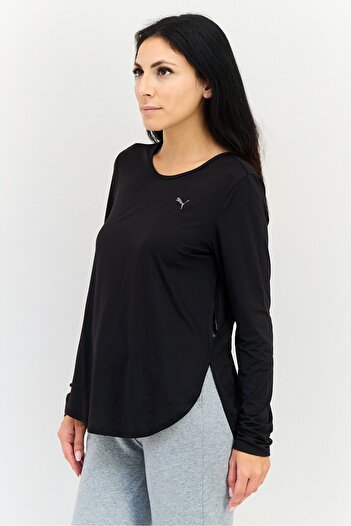 Puma Women Sportswear Fit Long Sleeves Training Top, Black