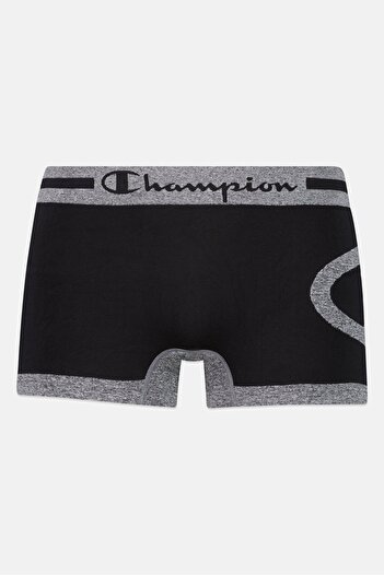 Champion Men Brand Logo Boxer, Black