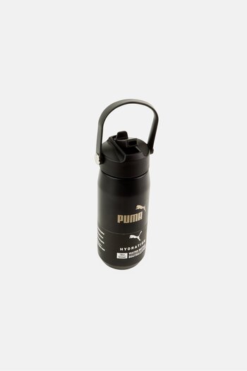 Puma Flip Top Water Bottle 532ml, Black