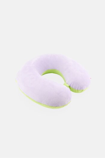 ISAAC MIZRAHI Travel Neck Memory Foam Pillow, Multicolor