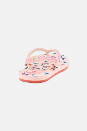 Reef Toddlers Girl Graphic Print Slingback Slippers, Multicolor