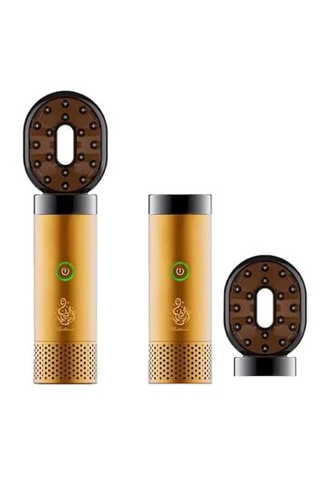 Generic Bakhoor BoSidin New Comb Electric Luxury Incense Burner Aromatheraphy Device - X010 (Golden)