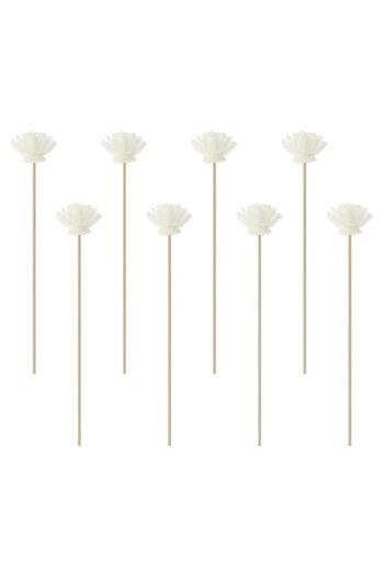 Generic Healifty Aromatherapy Dried Flowers 24 Pcs Aroma Diffuser Sticks Flower Home Fragrance Sticks Natur