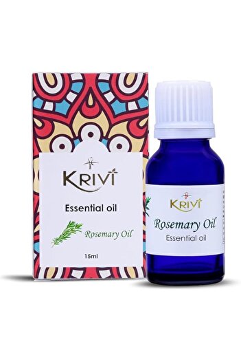 Generic Krivi Herbals Rosemary Essential Oil For Hair Growth & Hair Fall Control, Reduces Hair Breakage & I