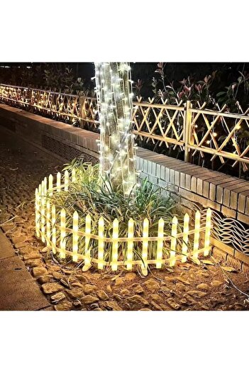 OEM Decorative LED Fence for Interior or Exterior, Connectable, 3-meter length, 8 Light Modes, 220W, War