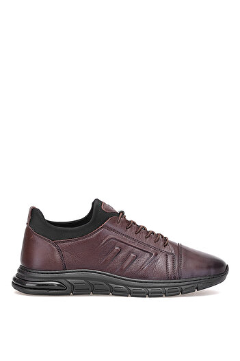 Voyager M271-1 Ανδρικά παπούτσια casual από γνήσιο δέρμα καφέ