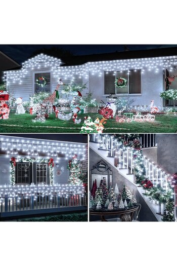 OEM Christmas Icicle Light, 20 meters, 500 LEDs, Interconnectable