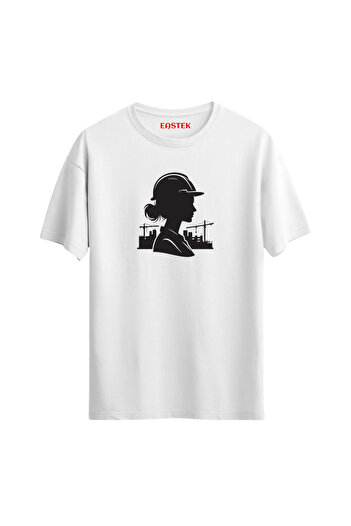 Açık Garaj Urban Builder-Silhouette Construction T-shirt με στάμπα, ανδρικό μπλουζάκι, γυναικείο μπλουζάκι, μπλουζάκι unisex