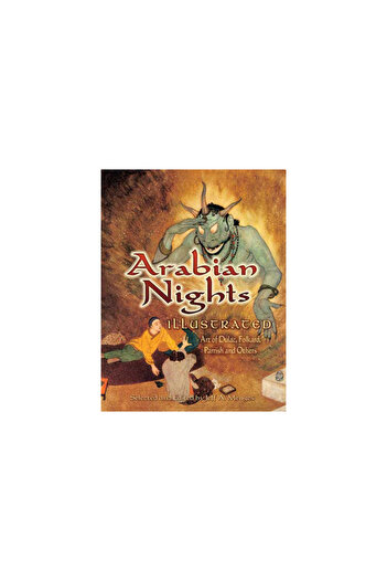 Dover Pubn Inc Arabian Nights Illustrated: Art of Dulac, Folkard, Parrish and Others