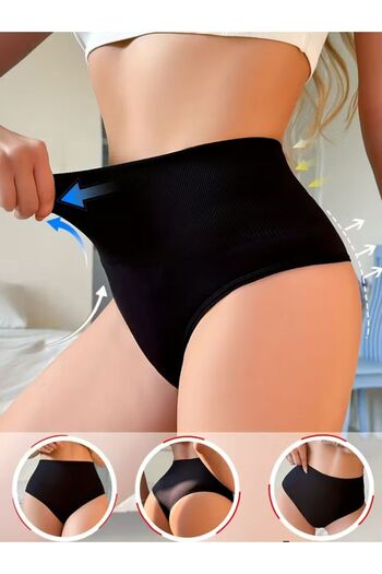 Boubon Co Women's String Panties Belly Controlling Model Color