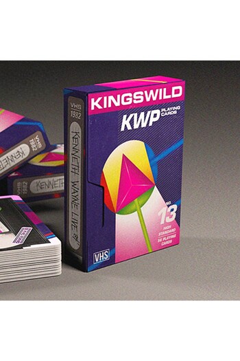 OyuncaklarÜlkesi Epcc Kings Wild Project 1982 Vhs Kenneth Premium Playing Card Deck of Cards