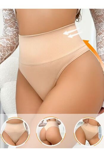 Boubon Co Women's String Panties Belly Controlling Model Color