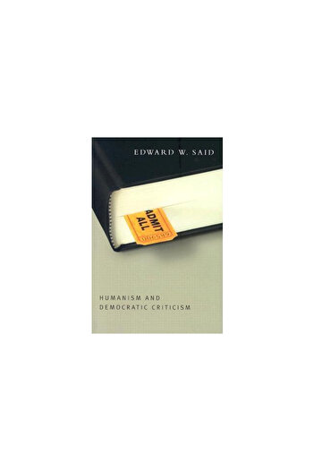 Columbia University Press Humanism and Democratic Criticism