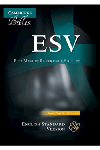 Cambridge ESV Pitt Minion Reference Edition Brown Calf Split Leather Es444: X