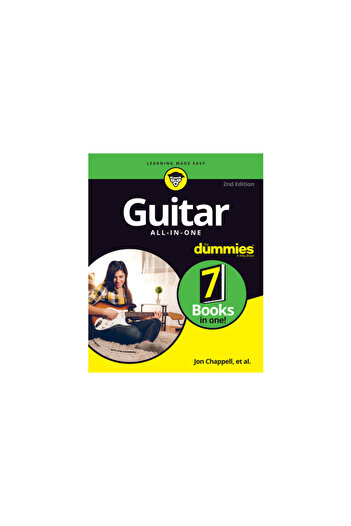 John Wiley & Sons Inc Guitar All-in-One For Dummies Book + Online Video and Audio Instruction