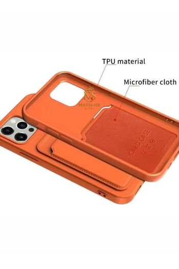 Massemr Realme Note 60 Silicone Case with Business Card Premium Shock Absorbing Transparent Flexible Protection Cover