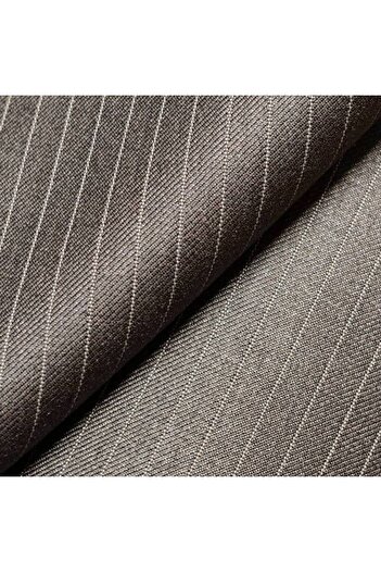 ASSAFWA Rich Man 6 Brown Striped Luxury Fabric