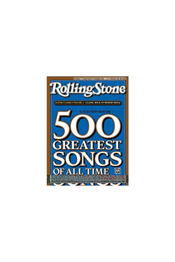 Alfred Pub Co Inc RollingStone guitar classics, volume 2: Classic Rock to Modern Rock