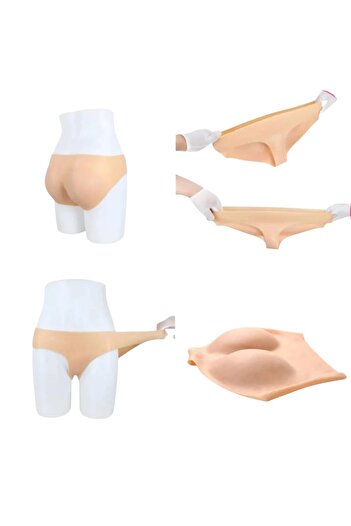 VEYA Seamless Skin Tone Natural Silicone Panty, Silicone Pants, Silicone Panty Shorts, Silicone Panty