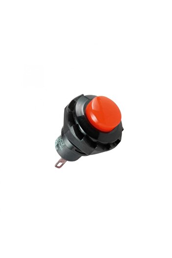 Home by Somogyi Control button 250V 1.5A 1 circuit OFF-(ON) non-latching red recessed 13mm Somogyi Elektronic