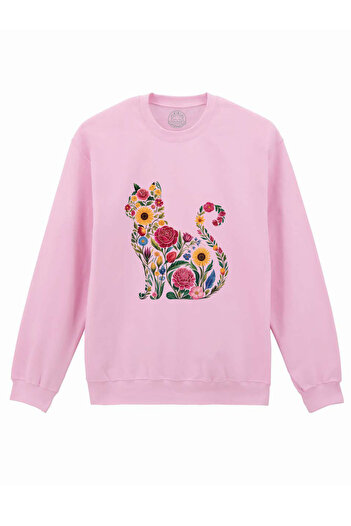 Cu Pisici Printed blouse-Flora Cat, Unisex