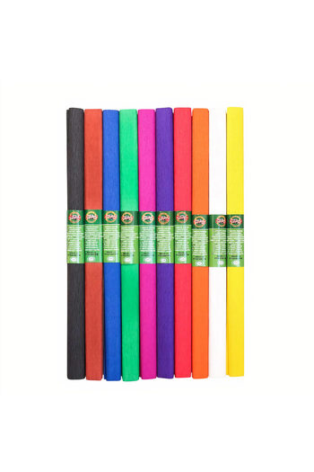 JML Crepe Paper 10/set, Different Colors 25x200cm Wholesale