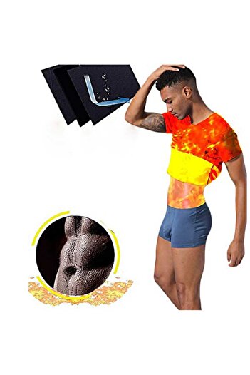 VEYA Men's Thermal Neoprene Fat Burning Corset Burns Belly Fat