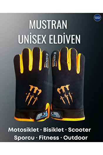 Mustran Energy Series Sportsman Fitness Outdoor Exercise Gloves – Non-Slip, Flexible Unisex (5 Colors)