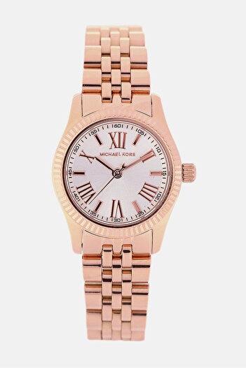 Michael Kors Women Dial Petite Lexington Mini,Size Watch, Rose Gold