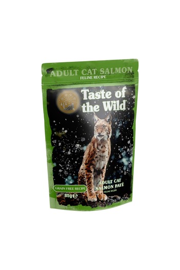 Taste of the Wild Adult Cat Salmon Pate Grain-Free Wet Cat Food 85G