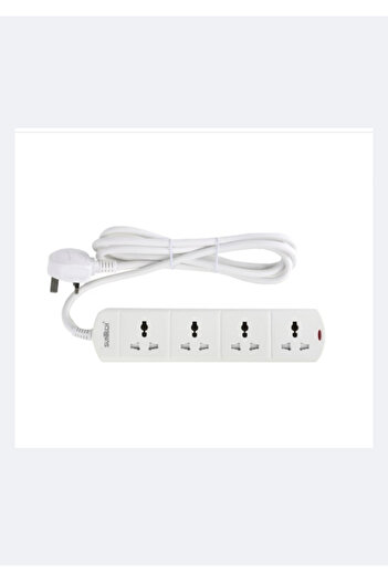 SUNTECH Extension Socket 4 Way 2m Cable