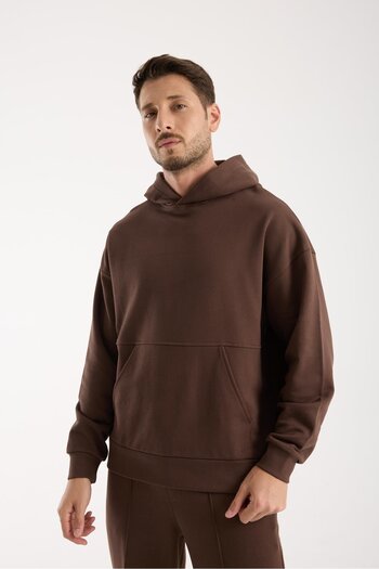 Store 100% Cotton Premium Quality Oversize Hooded Sweatshirt - Kangaroo Pocket Hoodie