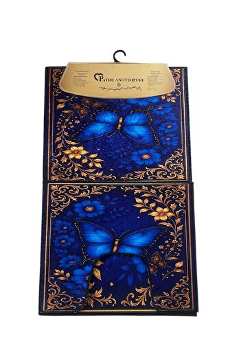 PATRU ANOTIMPURI 3-piece bath mat, non-slip, washable, 60x100/50x60/50x60 cm