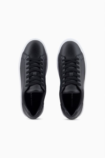 Armani Exchange Kadın Minimalist Sneaker - Siyah