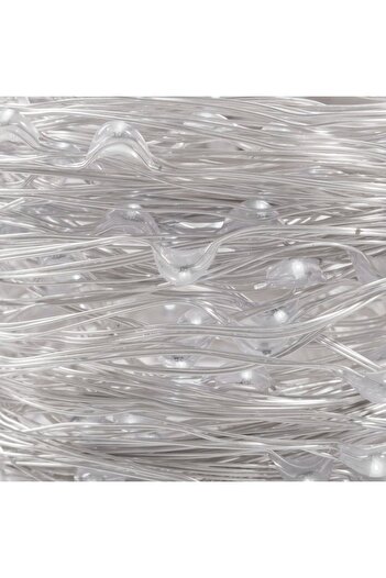 SERSIMO Light curtain 300 LEDs, 3m, for indoor/outdoor, remote control, white lighting