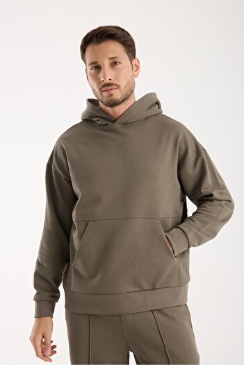 Store 100% Cotton Premium Quality Oversize Hooded Sweatshirt - Kangaroo Pocket Hoodie