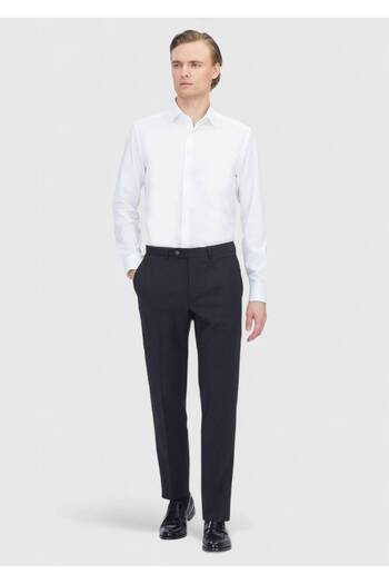 Ramsey White Regular Fit Woven Classic 100% Cotton Shirt