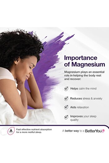 Better You BetterYou Magnesium Sleep Body Spray, Made with Zechstein Magnesium Chloride and Essential Oils, Mag