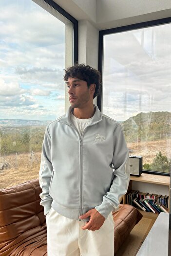 Flaw Wear Nakışlı Eşofman Üstü Ceket