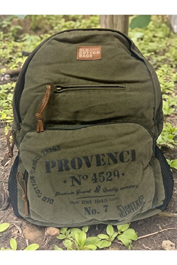 Old Cotton Quality Single Compartment Vintage Design Daily Trip School Backpack North Dakato Bag Brand 30X43Cm