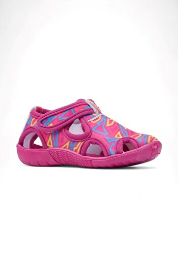 İmerShoes Daily Unisex Children Aqua Sandals Flexible Non-Slip Sole Velcro Summer Sea Nursery Shoes 141